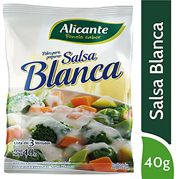 ALICANTE SALSA BLANCA X40G