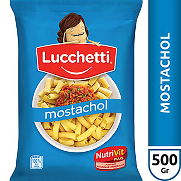 LUCCHETTI FIDEOS MOSTACHOL X500G