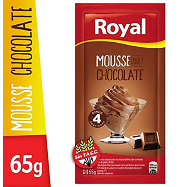 ROYAL MOUSSE CHOCOLATE X65G
