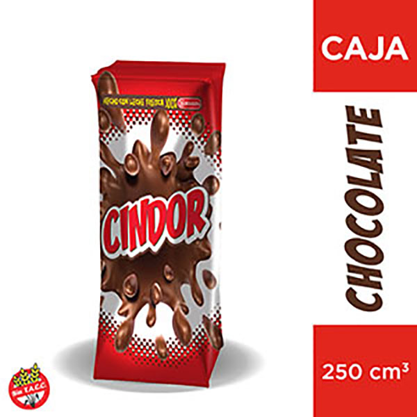 CINDOR LECHE CHOCOLATADA X250ML