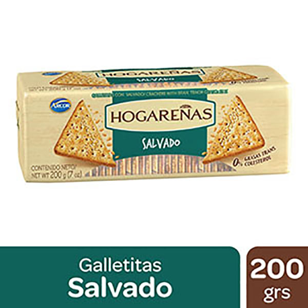HOGAREÑA GALLETITAS SALVADO X200G