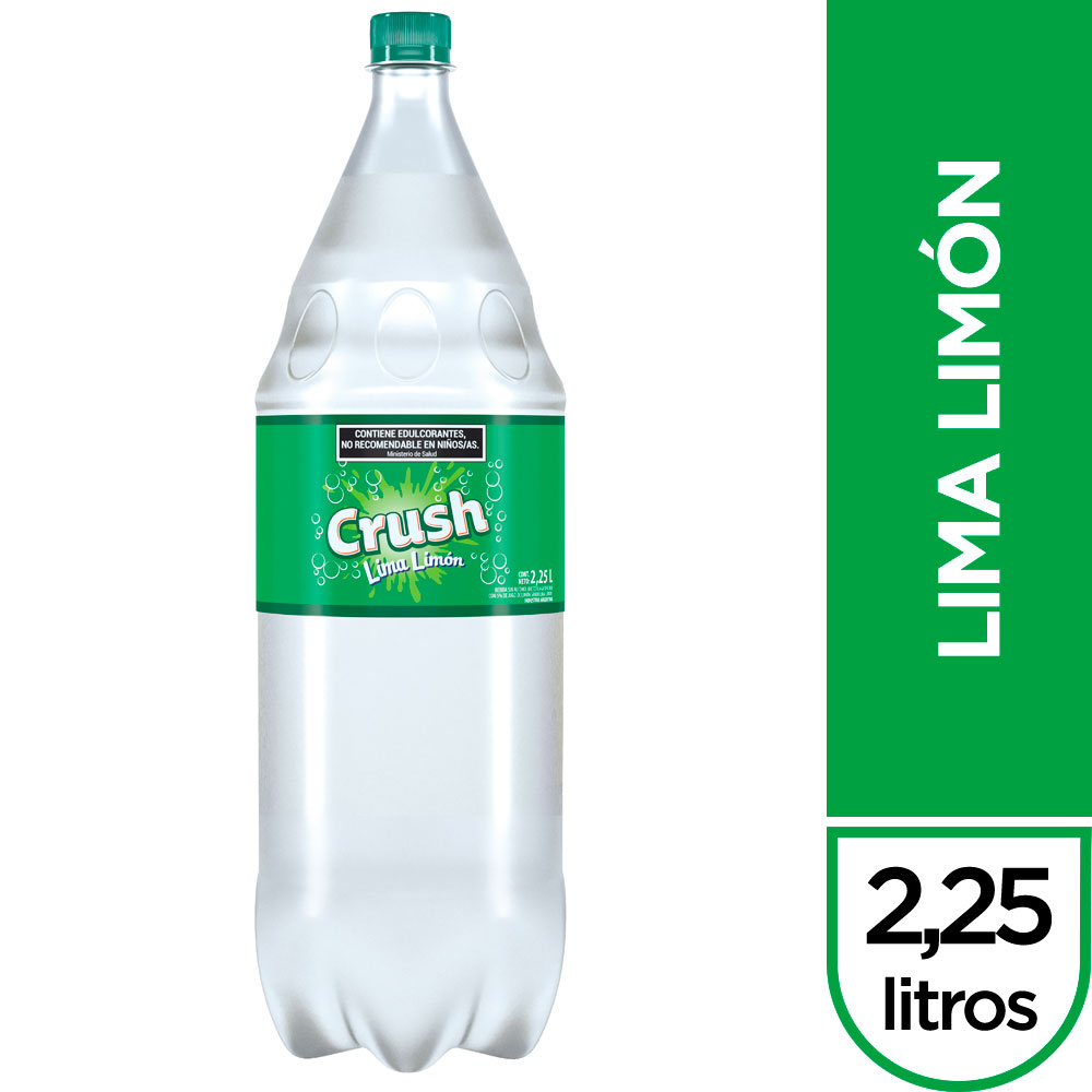 CRUSH GASEOSA L-LIMON X2.25L