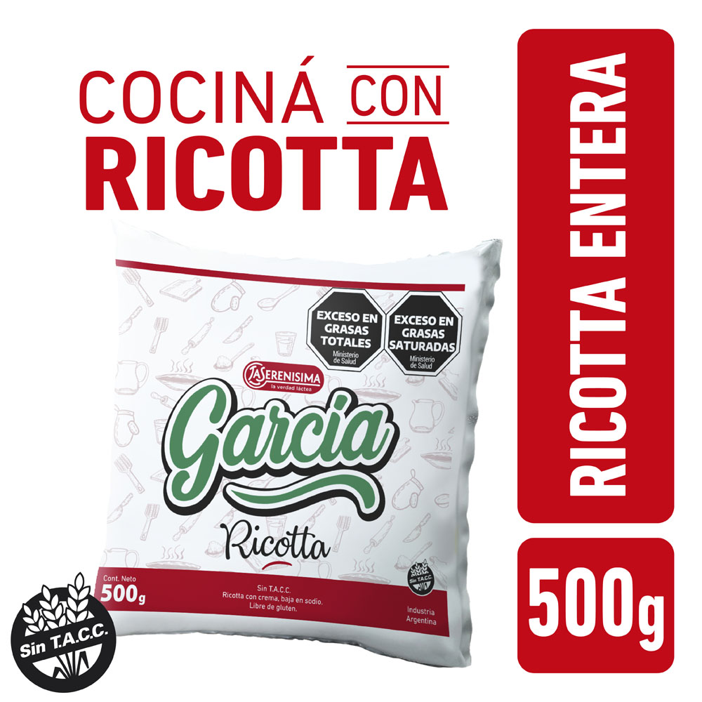 GARCIA RICOTTA ENT. X500GRS