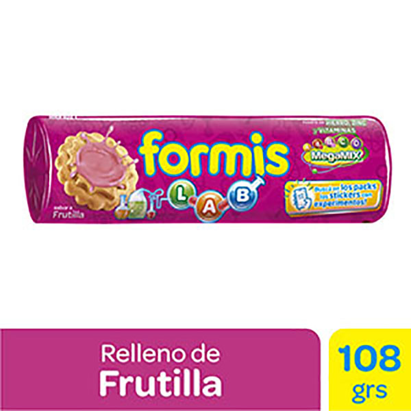FORMIS GALLETITAS VAI/FRUT.X108GR