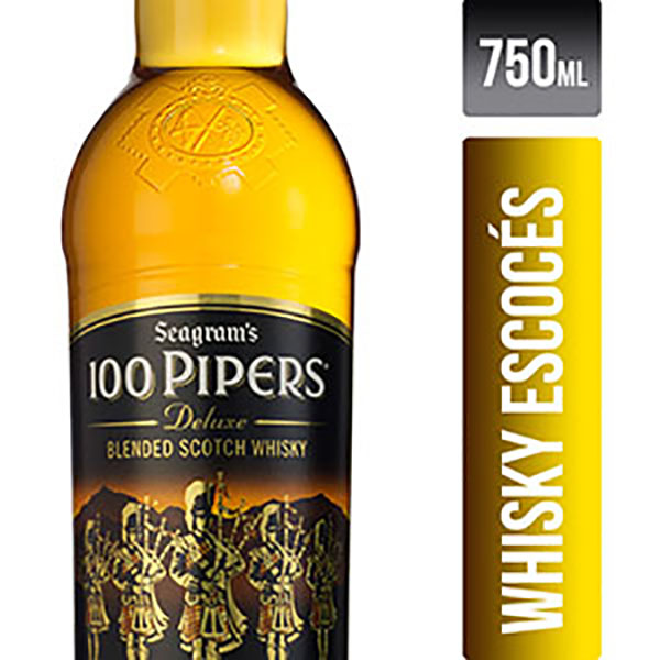 100 PIPERS WHISKY X750CC