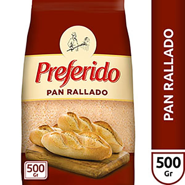 PREFERIDO PAN RALLADO FIBRAX500