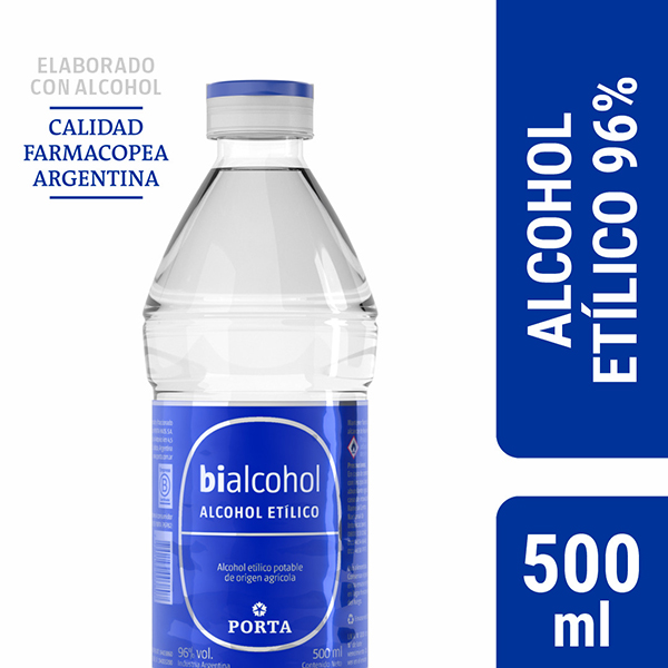 BIALCOHOL ALCOHOL 96% S/C X500CC