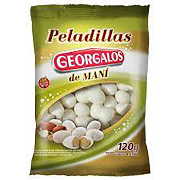 GEORGALOS PELADILLAS MANI X120G