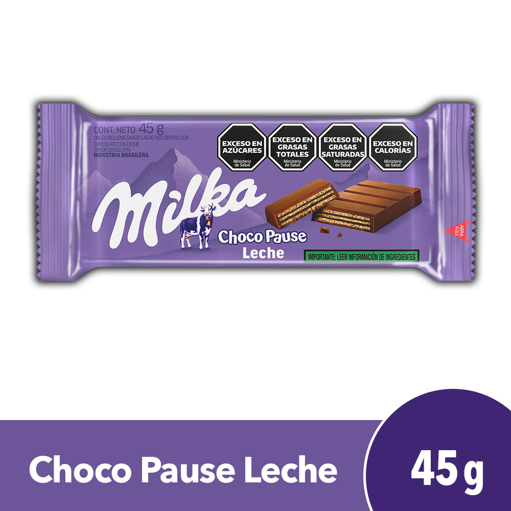 MILKA CHOCO PAUSE CHOCOLATE 45GR