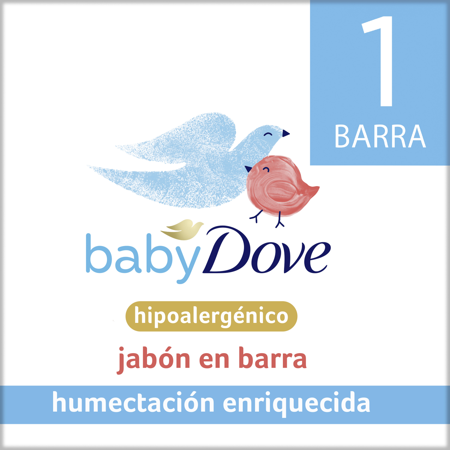 DOVE BABY JABON HIPOALERGENICO X75GR