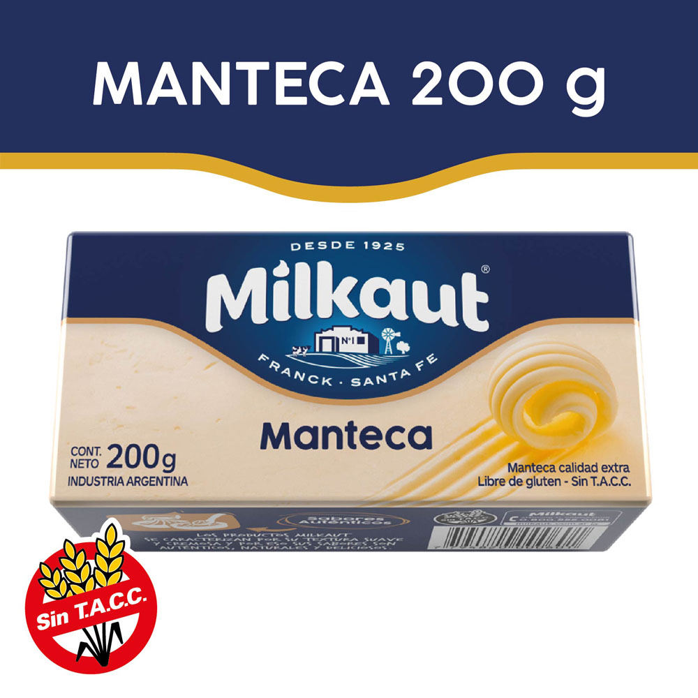 MILKAUT MANTECA X200GR