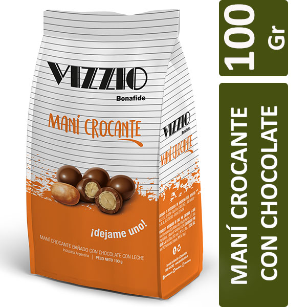 VIZZIO MANI CON CHOCOLATE X100GR