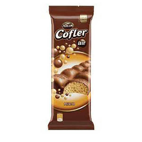 COFLER CHOCOLATE BLANCO/LECHE X55GR