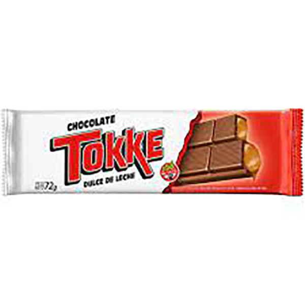 TOKKE CHOCOLATE C/DDL X72GR