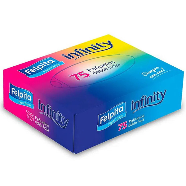 FELPITA INFINITY PAÑUELOS BOX X75U