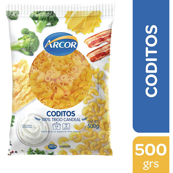 ARCOR CODITO FIDEOS X500GR