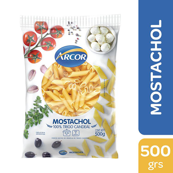ARCOR MOSTACHOL FIDEOS X500GR