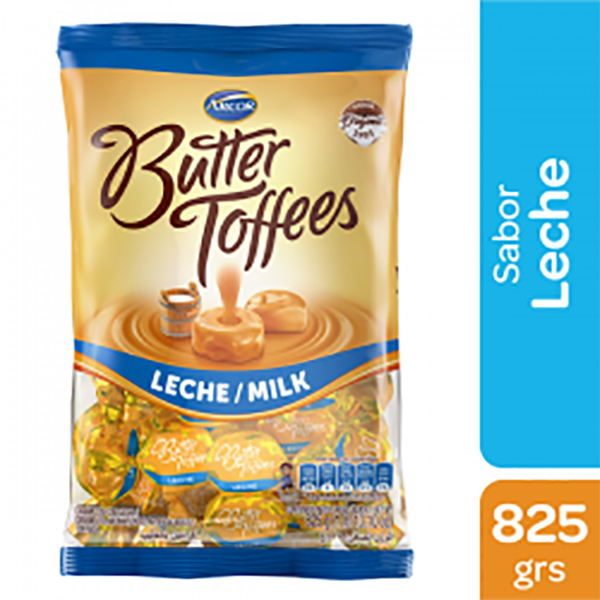 BUTTER TOFFEES LECHE X825G